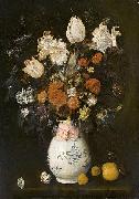 Judith leyster Flowers in a vase. Sweden oil painting artist